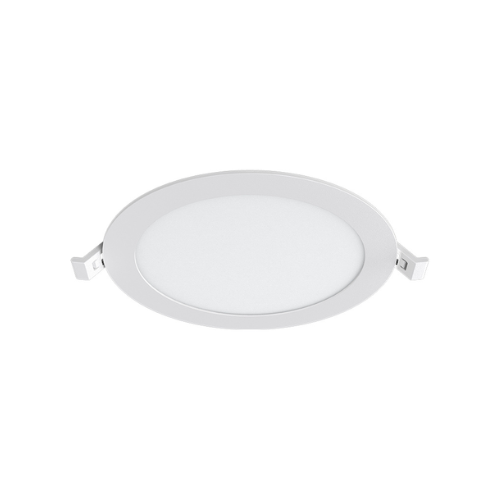 Spot LED encastrable blanc, disponible en 10W, 15W, 20W et 30W, pour un éclairage LED intérieur moderne, lumière blanc froid 6500K ou blanc neutre 4000K, installation facile.